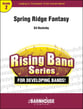 Spring Ridge Fantasy Concert Band sheet music cover
